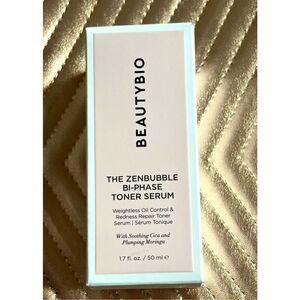 BeautyBio - NWT The Zen Bubble Bi-Phase Toner Serum. Full Size (1.7 oz) Sealed.